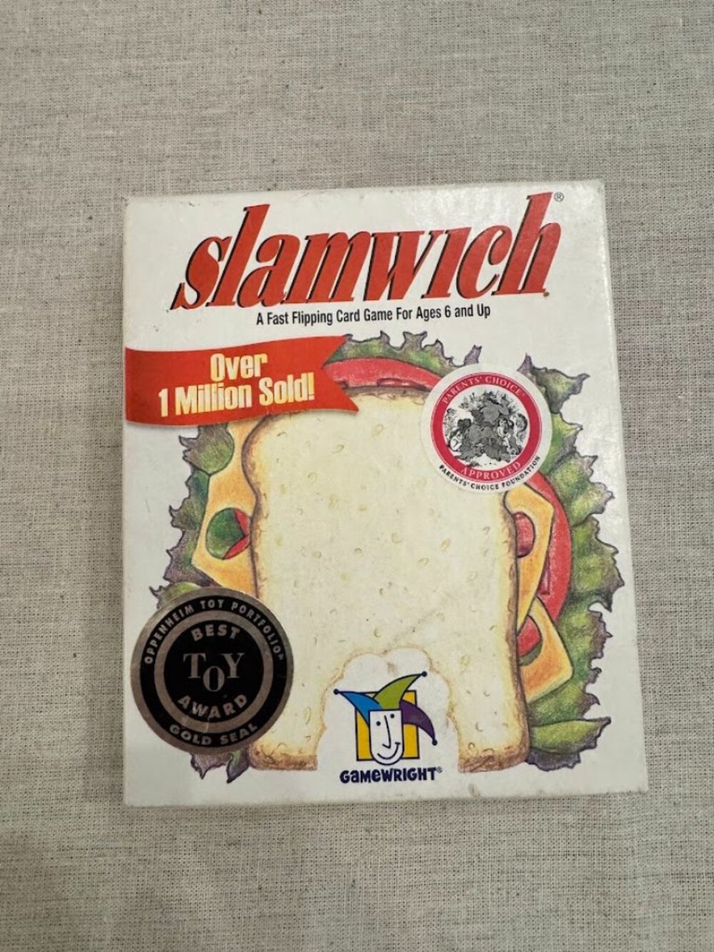 Slamwich Card Game 2-6 Players Sandwich Making Game